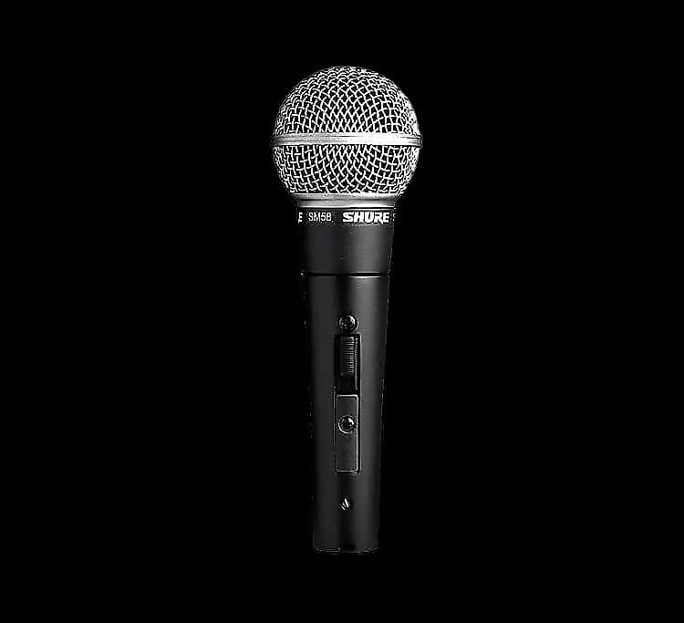 Shure SM58S Cardioid Dynamic Vocal Microphone with On/Off Reverb