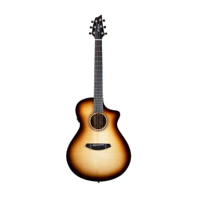 Breedlove Artista Pro Concert CE 6-String European Spruce Wood Top Acoustic Guitar with Maple Neck and Real Solid Tonewoods (Right-Handed,Burnt Amber) for sale