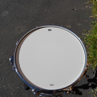 DW USA Collectors Series - Blue Moonstone 6.5 x 13" Pure Maple Snare Drum (2023) image 7