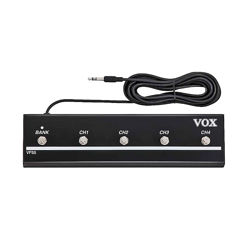 Vox VFS5 Footswitch for VT Series Amps image 1