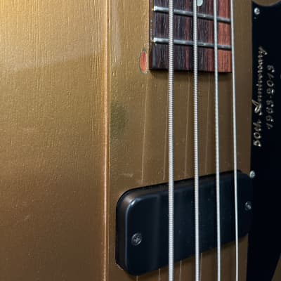 Gibson Thunderbird IV Bass 50th Anniversary Bullion Gold 2013 image 4