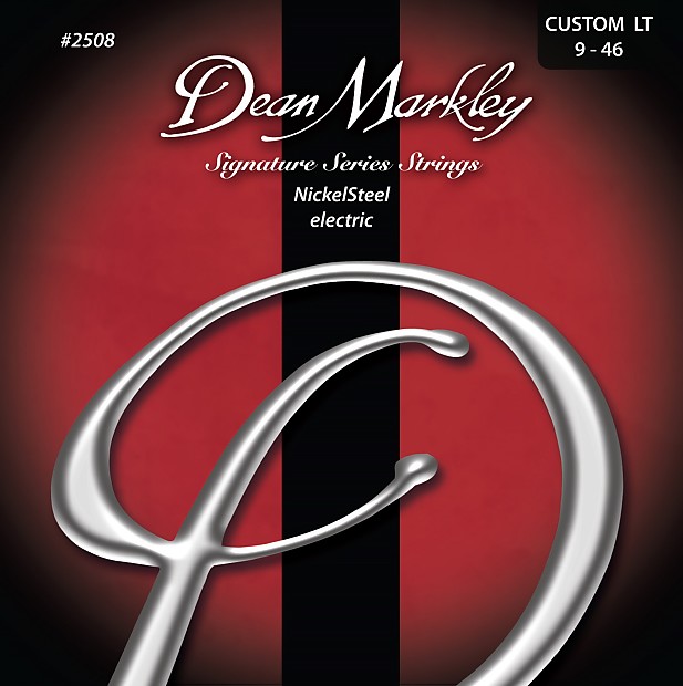 Dean Markley 2508 Signature Series Nickel Steel Electric Guitar Strings - Custom Light (9-46) image 1