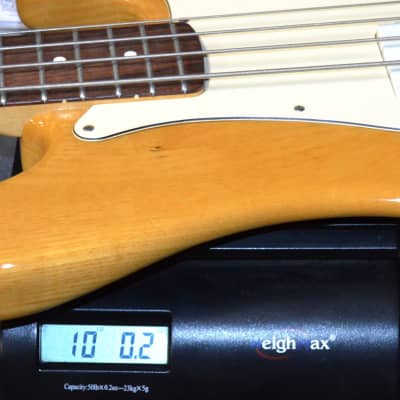 Fender Elite II Precision Bass Natural Gloss Finish 1983 w/ Gig Bag – Used 1983 Natural Gloss Finish image 11