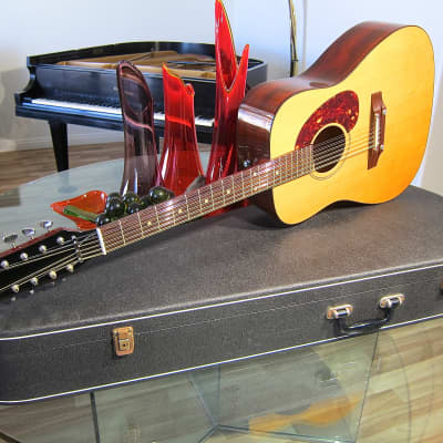Vintage 1965 Hoyer 12 String Acoustic Guitar Near Mint Vintage 12 String with Near Mint Vox Case image 3