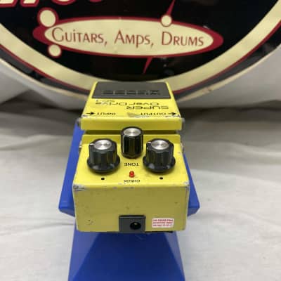 Boss SD-1 Super Overdrive Pedal - JRC 4558DD OpAmp chip 1990s | Reverb