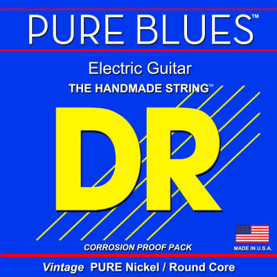 DR Pure Blues Vintage Pure Nickel/Round Core 9-42 PHR-9  9 11 16 24 32 42 image 2