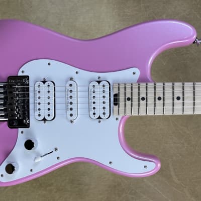 Charvel Pro Mod So-Cal Style 1 HSH FR M Platinum Pink Guitar image 1