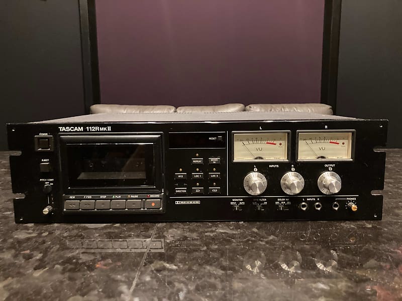 TASCAM 112R MKII 80s - Black