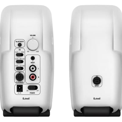 IK Multimedia iLoud Micro Wireless Bluetooth Studio Monitors (Pair)  White image 2