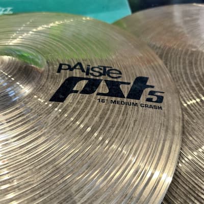 Paiste PST 5 Rock Set 14"/16"/20" Cymbal Pack 2012 - Present - Traditional image 3