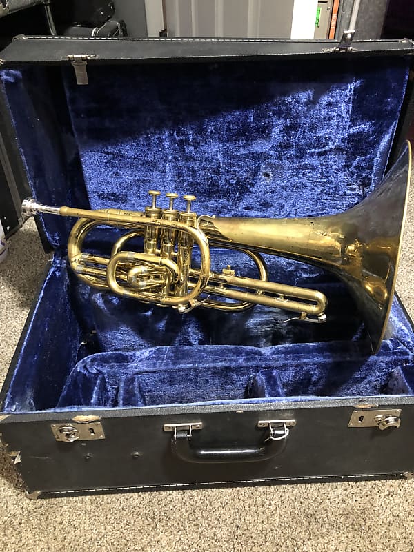 Bach Mercedes Mellophone (Marching French Horn) in the Key of Reverb