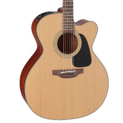 Takamine Pro Series P1JC Jumbo Venetian Cutaway A/E Guitar - Natural image 3