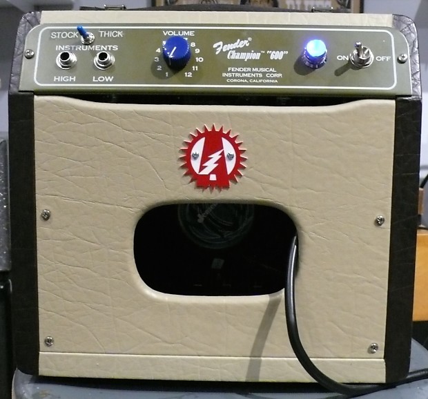 Alchemy Audio modified upgraded Fender Champion 600 5 watt 1 x 6 amplifier Circuit / Tubes / Speaker image 1