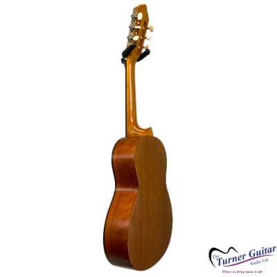 Valencia Classical Guitar 1/2 Size - Antique Natural Finish image 3