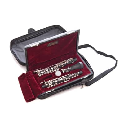 John Packer JP181 Key of C Dual System Silver Plated Keywork Oboe w/Case & Cork Grease image 8