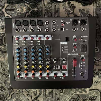 Allen & Heath AH-ZEDi-10FX Hybrid Compact Mixer / 4x4 USB Interface