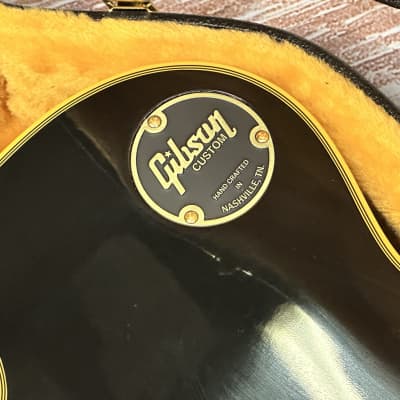 Gibson Custom Shop 1957 Les Paul Custom Reissue VOS Ebony New Unplayed Auth Dlr 8lb 14oz #092 image 11