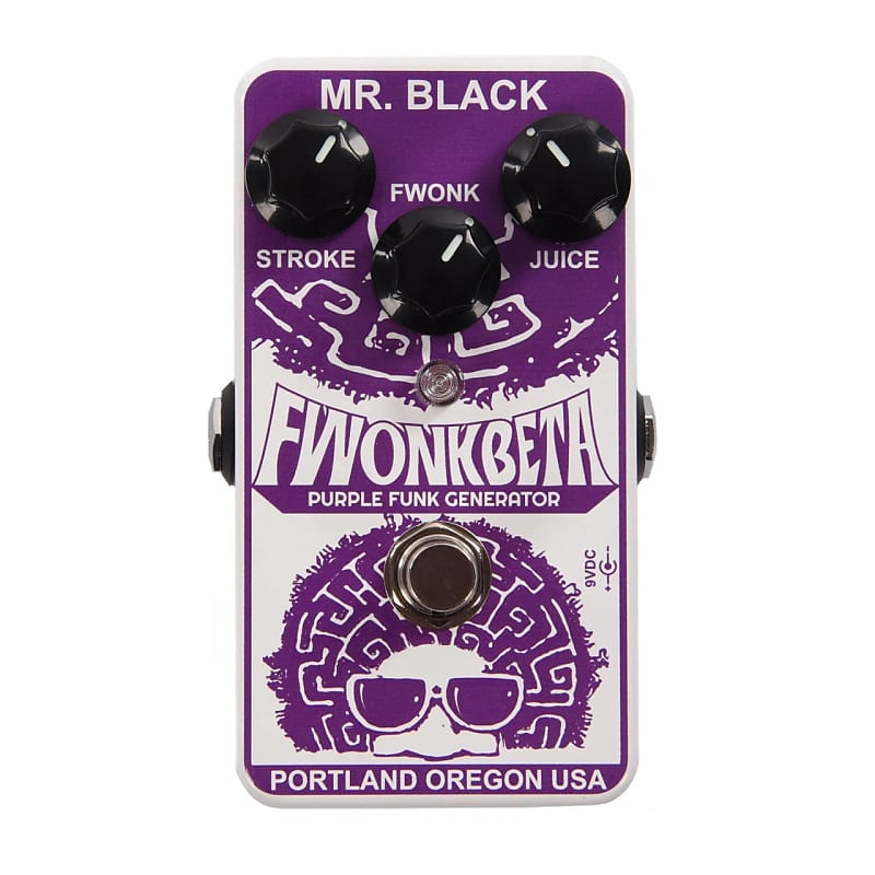 Mr. Black FwonkBeta Purple Funk Generator Pedal image 1