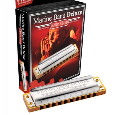 Hohner Marine Band Deluxe - Hohner Diatonic Harmonicas Keys A image 2