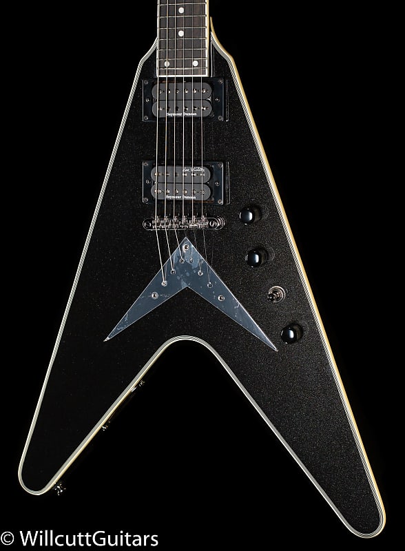 Epiphone Dave Mustaine Flying V Custom Black Metallic (832) image 1