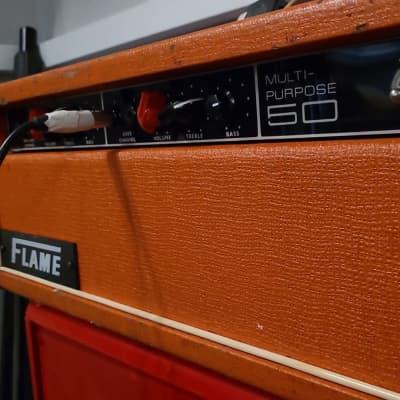 Nolan Flame Multi-Purpose 50 watt Early 70’s  - Orange Tolex for sale