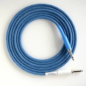 10' Inst. Cable Mogami 2524 Silent Tip-Denim finish- Limited Edition-new image 1