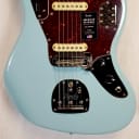 Fender American Original '60s Jaguar, Rosewood Fingerboard, Daphne Blue, Deluxe Brown Hardshell Case