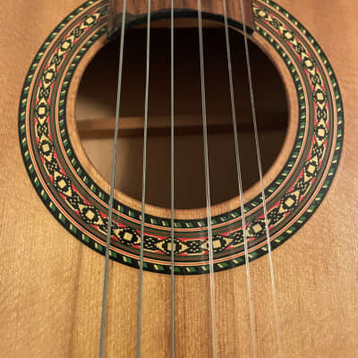1960’s Stafford  Classical Acoustic guitar  Natural wood image 9