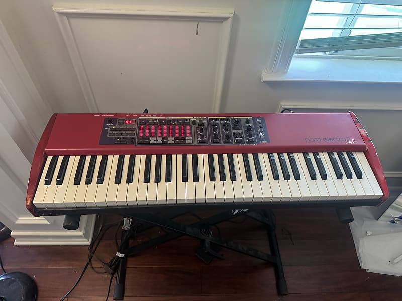 Nord Electro 2 SW61 Semi-Weighted 61-Key Digital Piano 2002 - 2009 - Red image 1