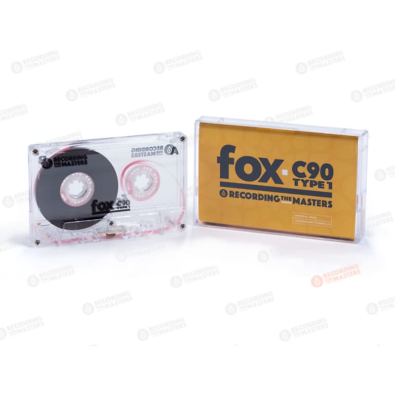 Recording The Masters - RTM / FOX C90 TYPE 1 Audio Cassettes - 10 Unit Pack