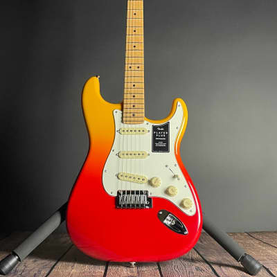 Fender Player Plus Stratocaster, Maple Fingerboard- Tequila Sunrise (MX22048334) image 11