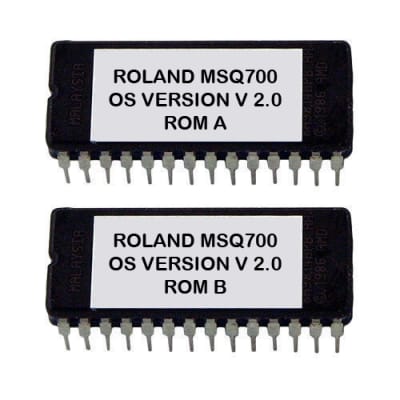 Roland MSQ-700 V 2.00 EPROM Firmware for MSQ700 Sequencer Rom