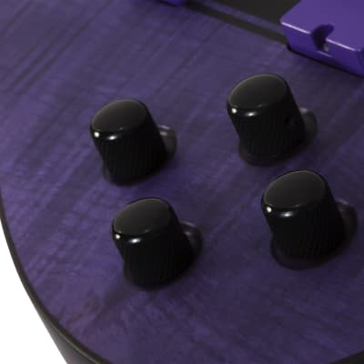 Schecter C-5 GT Bass LH Satin Trans Purple image 11