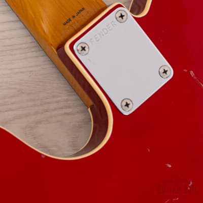 1989 Fender Telecaster Custom ‘62 Vintage Reissue TL62B-650 Candy Apple Red A-serial, Japan MIJ Fujigen image 16