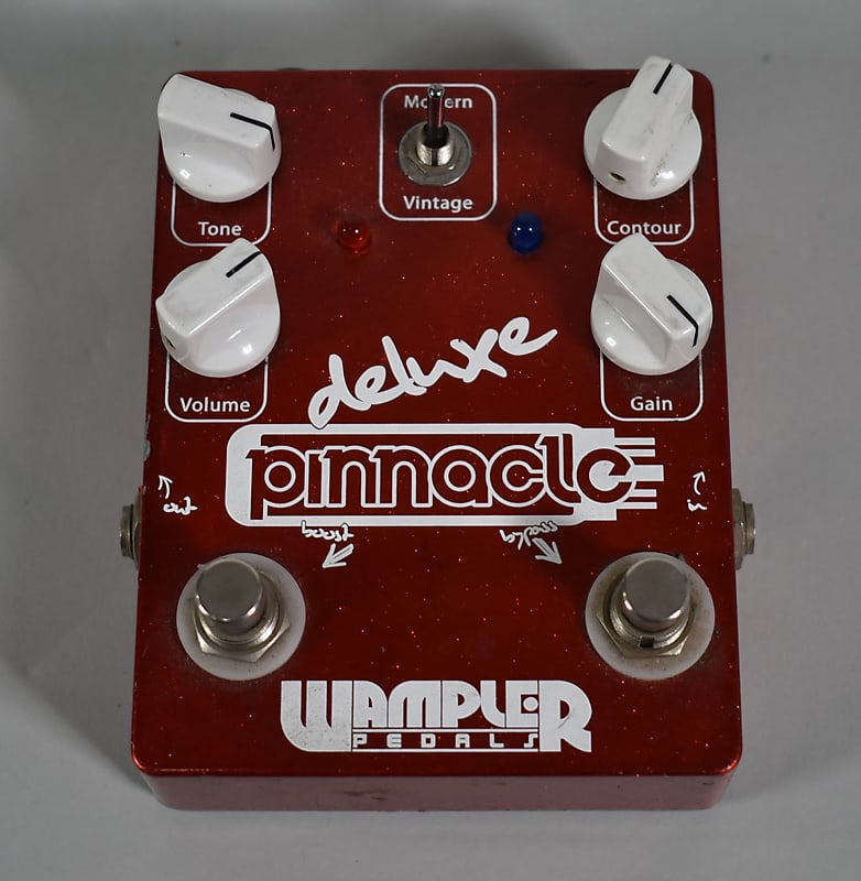 Wampler Pinnacle Deluxe Overdrive V1 Red image 1