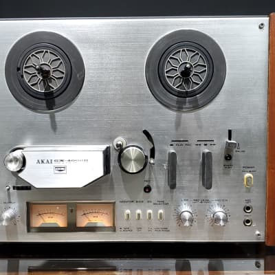 Akai GX-4000D Stereo Reel-to-Reel Tape Deck 1984 Steel