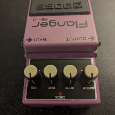 Boss BF-2 Flanger (Green Label) 1984 - 1990 - Purple image 4
