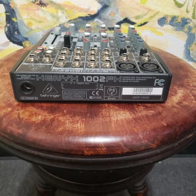 Behringer Xenyx 1002FX Analog Mixer NO POWER SUPPLY USED SOLD AS IS image 2