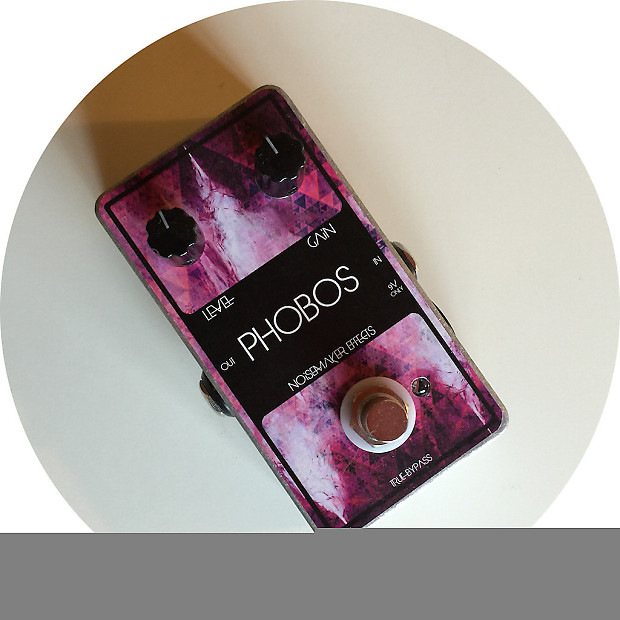 NOISEMAKER Effects PHOBOS Distortion Fuzz Boutique Pedal Reverb