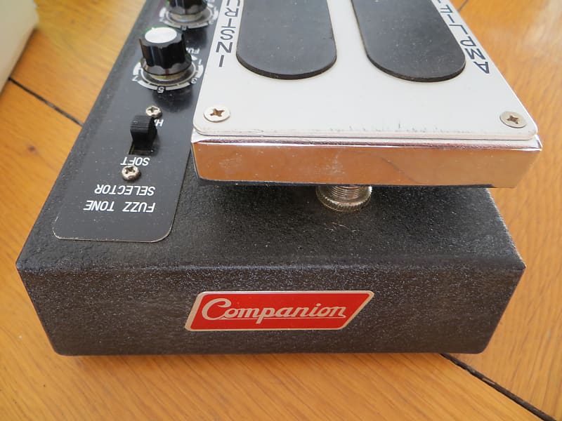 Shin-Ei Companion Fuzz Wah WF-24 Vintage 70ies - black | Reverb