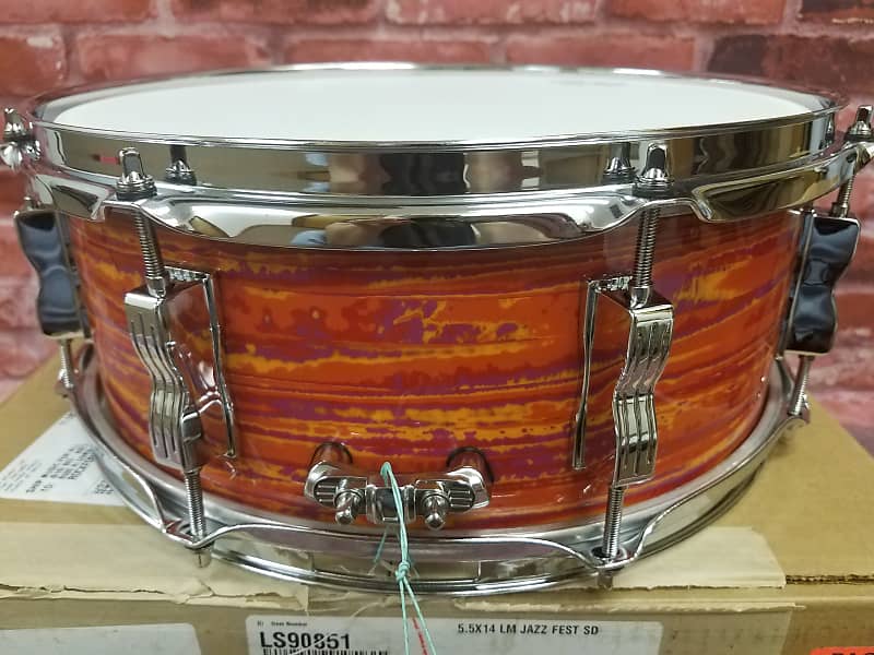 Ludwig Legacy Mahogany Reissue *Pre-Order* Mod Orange Jazz Fest