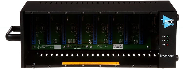 API 500-8 8-slot 500 Series Lunchbox image 1