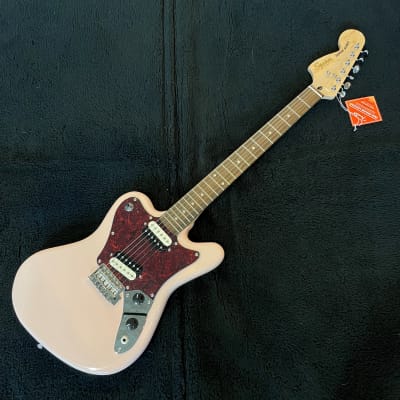 Squier Paranormal Super-Sonic LRL Shell Pink #CYKD21009546 7lbs, 4oz for sale
