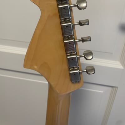 Fender Jaguar Special Edition Thinline Black Semi Hollow Body Electric Guitar –Fender 50th Anniversary- MIJ 2012 - lacquer image 6