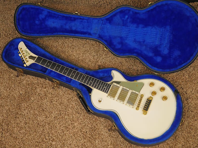 Video! 1986 Gibson Les Paul Studio Custom XPL Aged White (Les Paul