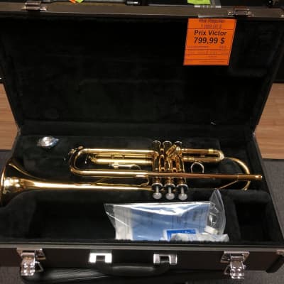 Yamaha YTR-2330 Standard Trumpet 2010s Lacquered Brass image 1