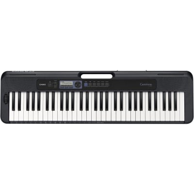 Casio CT-S300 61-Key Digital Piano Style Portable Keyboard with Touch Response and 400 Tones, Black image 10