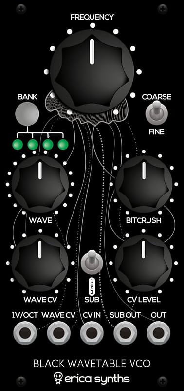 Erica Synths Black Wavetable VCO