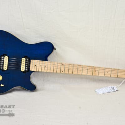 Sterling by Music-Man Axis Maple Top - Neptune Blue image 4