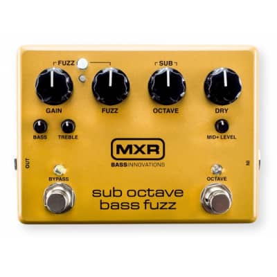 MXR M287 SUB Octave Bass Fuzz Effektpedal image 1